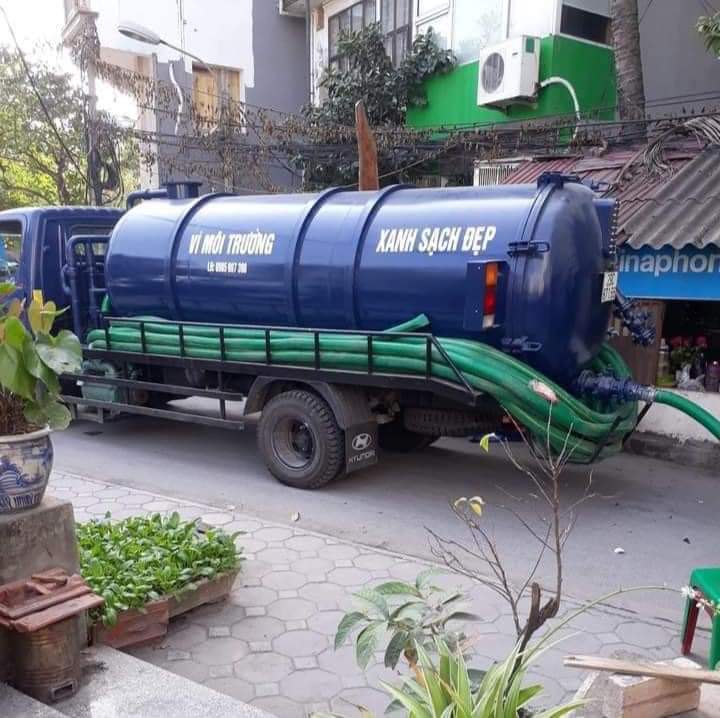 Hút bể phốt tại phường Trần Nguyên Hãn Bắc Giang